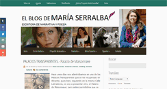 Desktop Screenshot of mariaserralba.com